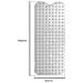 Tappetino Antiscivolo Da Doccia Trasparente Pvc 100 X 40 Cm - Foto miniatura 2