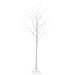 Albero Di Natale Led Metallo Bianco 190 Cm Lappi - Foto miniatura 5