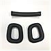 Cuscinetti Auricolari E Archetto Di Ricambio Per Cuffie Logitech G930 G430 G231 - Foto miniatura 5