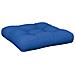 Cuscino Per Pallet Blu Reale 50x50x12 Cm In Tessuto - Foto miniatura 2