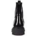 Hardware Loafer Boot Stivaletti Pelle Scarpe Donna Nero Eu 39, Fw0fw07317 Bds - Foto miniatura 2