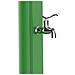 Rio Ss0935 Green Doccia Solare Curva In Polietilene H 226cm Serbatoio 25l Lavapiedi Verde - Foto miniatura 4