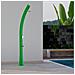 Rio Ss0935 Green Doccia Solare Curva In Polietilene H 226cm Serbatoio 25l Lavapiedi Verde - Foto miniatura 1