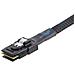Cavo Convertitore Da Mini Sas Sff-8087 A 4 X Sata 75cm Hard Disk Nas Server - Foto miniatura 6