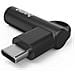00201701 adattatore per inversione del genere dei cavi USB-C 3.5mm Nero - Foto miniatura 5