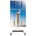Supporto a Pavimento per 3 TV LCD /LED 32-55" per Video Wall - Foto miniatura 3
