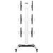 Supporto a Pavimento per 3 TV LCD /LED 32-55" per Video Wall - Foto miniatura 6