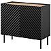 2D ONDA cassettiera 98x45x85 nero - Foto miniatura 1