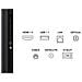 TV LED 4K Ultra HD 55" 55C6K Smart TV Google TV - Foto miniatura 6