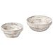 Set Di 2 Ciotole Decorative Minya Legno Di Mango Marrone Chiaro - Foto miniatura 2