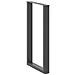 Gambe per tavolo da bar a forma di U 2 pz Antracite 60x(100-101) cm Acciaio - Foto miniatura 4