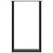 Gambe per tavolo da bar a forma di U 2 pz Antracite 60x(100-101) cm Acciaio - Foto miniatura 5