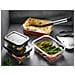 12799 recipiente per cibo Rettangolare Set Trasparente 3 pz - Foto miniatura 3