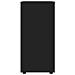 Armadi di Stoccaggio 2 pcs Nero 80 x 48 x 105 cm - Foto miniatura 9