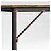 Scrivania per computer - Rovere Sonoma con struttura in acciaio nero 80x50 - Foto miniatura 5