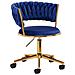sedia girevole QS-GW01G blu navy - Foto miniatura 1