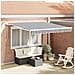 Tenda Retrattile Automatica LED Antracite e Bianco 300x250 cm - Foto miniatura 2