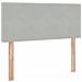 Letto con Contenitore Grigio chiaro 120 x 190 cm Velluto - Foto miniatura 9
