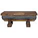 Tavolino da salotto Naturale 90 x 50 x 35 cm legno - Foto miniatura 4