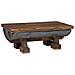 Tavolino da salotto Naturale 90 x 50 x 35 cm legno - Foto miniatura 6