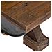 Tavolino da salotto Naturale 90 x 50 x 35 cm legno - Foto miniatura 8