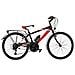 Bici Misura 24 Da Ragazzo Mountain Bike Sr24c Mtb Stark Cambio 18v Completa Di Accessori E Luci A Led - 34 Nero Rosso Bianco Opaco - Foto miniatura 1