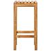 Sgabello da bar 2 pcs Naturale 35 x 35 x 75 cm - Foto miniatura 5