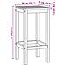 Sgabello da bar 2 pcs Naturale 35 x 35 x 75 cm - Foto miniatura 9