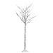 Albero Natale 156 LED 1,5m Salice Bianco Freddo Interno Esterno - Foto miniatura 4