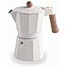62099 Trento White Caffettiera italiana, macchina per espresso, in alluminio pressofuso - Foto miniatura 1