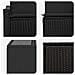 Set di divani 8 pz Nero Rattan sintetico e Acciaio - Foto miniatura 6