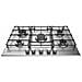 Piano Cottura PCN752IX / HA a Gas 5 Fuochi Gas Colore Inox - Foto miniatura 4