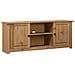 Mobile Porta Tv 120x40x50 Cm In Pino Massello Panama Range - Foto miniatura 1