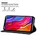 Custodia Compatibile Con Xiaomi Mi 8 In Nero Di Notte - Coperchio Protettiva Con Chiusura Magnetica, Funzione Stand E Tasca Per Le Carte - Foto miniatura 3