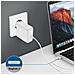 Caricabatterie Magsafe 2 Macbook Air 45w Rapido Compatto A2-45 Bianco - Foto miniatura 3