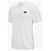 T-shirt Nsw Club Uomo Taglia 2XL Colore Bianco - Foto miniatura 4