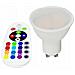 V-tac Smart Vt-2244 Lampadina Spot Led Smd 3.5w Gu10 Rgb+w Bianco Freddo 6400k Con Telecomando - Sku 2780 - Foto miniatura 1