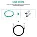 10gb Sfp Cable 0.5m Sfp Twinax Dac Cavo Attacco Diretto Rame Compatibile Con Cisco Sfp-h10gb-cu0.5m Ubiquiti D-link Supermicro Netgear Mikrotik Per Switch Router Nic - Foto miniatura 2