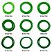 High-performance Poliuretano Green Belt Superficie Ruvida Pu Poliuretano Rotonda Cinghia Per Drive Trasmissione 2 Millimetri 3 Millimetri 4 Millimetri 5 Millimetri 6 Millimetri 8 Millimetri 10mm 12mm 15 Millimetri (2 Mm 10m)  - Foto miniatura 1