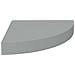 Scaffali Angolari A Parete 4 Pz Grigi 25x25x3,8 Cm Mdf - Foto miniatura 4