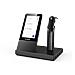 WH67 Teams Auricolare Wireless A clip, A Padiglione, Passanuca Ufficio Bluetooth Base di ricarica Nero - Foto miniatura 1