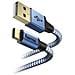 00178295 1.5m USB A USB C Nero, Blu cavo USB - Foto miniatura 2