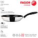 Fagor Inoxtherm Padella Induzione 24 Cm Acciaio Inox., Antiaderente Senza Pfoa Vetroceramica  Argento - Foto miniatura 5