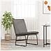 Sedia Lounge Tortora 52x75x76 Cm In Tessuto - Foto miniatura 1