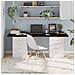Piano Tavolo Marrone 180x60x (2-4) cm Rovere Massello Trattato - Foto miniatura 4