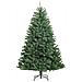 Albero Di Natale Artificiale Incernierato Con Base Verde 150 Cm - Foto miniatura 2