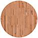 Piano Per Tavolo 70x4 Cm Rotondo In Legno Massello Di Faggio - Foto miniatura 2