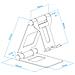 Keops Supporto passivo Telefono cellulare /smartphone, Tablet /UMPC Rose Gold - Foto miniatura 11