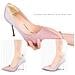 Paia Di Cuscinetti Per Il Tallone Delle Scarpe, Solette Protettive Per Il Tallone Black - Foto miniatura 4