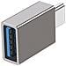 Adattatore Da Usb-c A Usb 3.2 Lightgrey - Foto miniatura 2